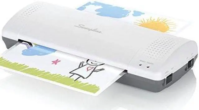 Alt view image 2 of 7 - Acco Brands 1701857CM 9 in. Wide, 5 Mil Max Inspire Plus Thermal Laminator, Document Thickness - White