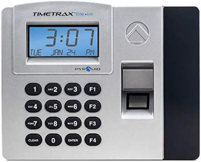 Alt view image 5 of 5 - Pyramid TimeTrax Elite TTELITEEK Automated Biometric Fingerprint Time Clock System with Software, Windows Compatible - Made in USA