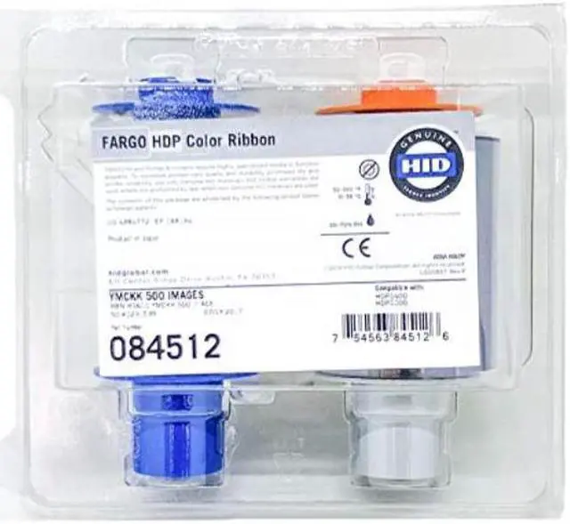 Main image of fargo hdp5600 ymckk color ribbon 84512