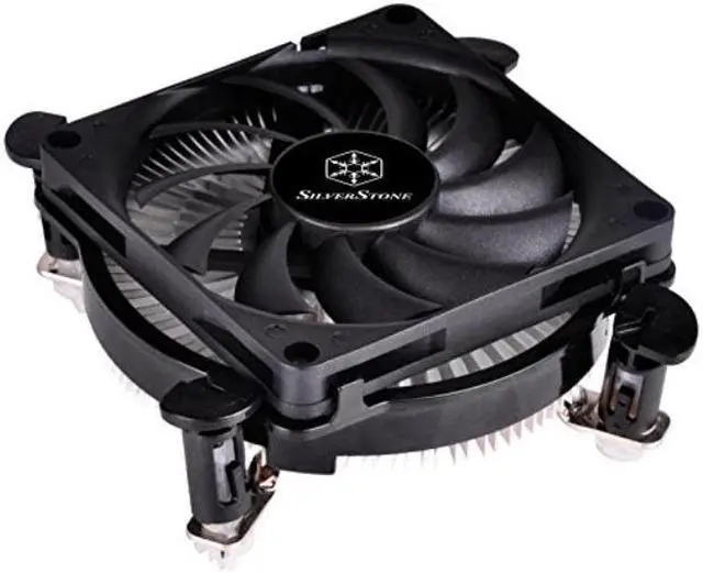 Alt view image 2 of 11 - CPU cooler/ Low Profile Design / Aluminum fin with copper center / Long life sleeve 8010 PWM fan / Only support LGA115X / Push pin / support VT series case