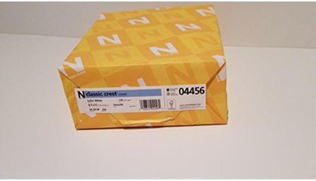 Neenah Paper 4456 110lb Classic Crest Cardstock 8.5X11 250 Per Package :  : Home