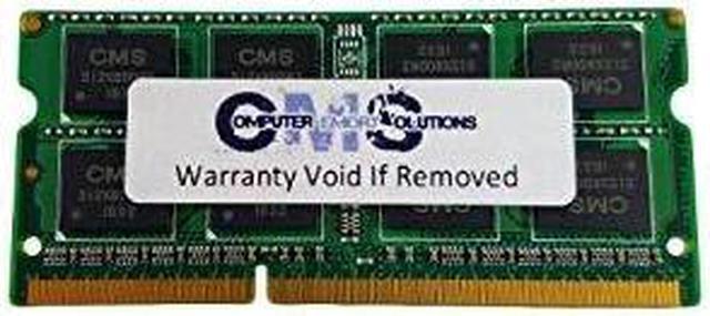 Alt view image 4 of 4 - CMS 4GB (1X4GB) DDR3 10600 1333MHZ NON ECC SODIMM Memory Ram Upgrade Compatible with HP/Compaq® 2000-2B19Wm Notebook Pc - A30