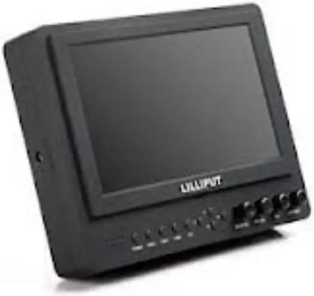 Alt view image 4 of 4 - Lilliput 7" 619AH 1080P On-Camera Top Hdmi in/VGA DVI AV Field Monitor+sun Shade+ Sony F970 Battery Plate Adapter+mini Hdmi Cable +Hot Shoe Mount By Viviteq Inc