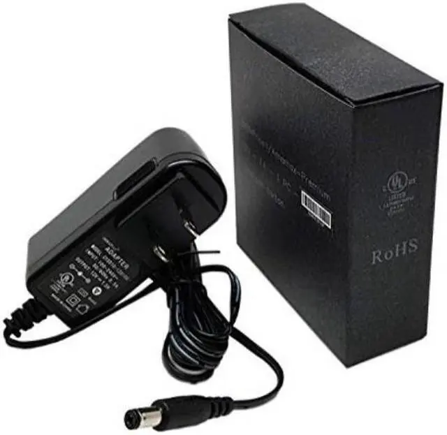 Alt view image 2 of 2 - iMBAPrice 12V DC Wall Power Adapter UL Listed Power Supply (5-Feet, 12V 1A(1000mA))