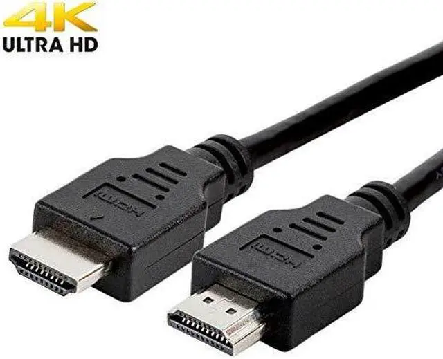 Alt view image 4 of 8 - SatelliteSale Digital High-Speed 2.0 HDMI Cable 4K/60Hz 18Gbps PVC 2160p Black Cord Universal Wire 30 feet