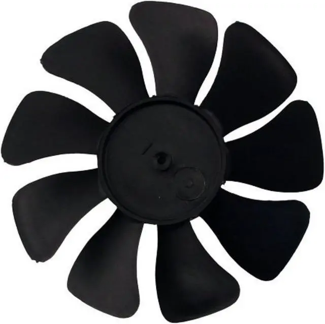 Alt view image 2 of 4 - BROAN 99020165 Bathroom Exhaust Fan Blade, 7.5 in Dia, 3/16 in Shaft Dia,
