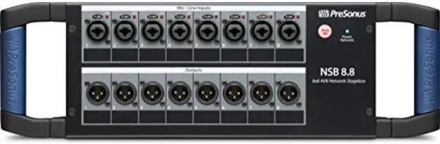 Alt view image 2 of 15 - PreSonus NSB 8.8 AVB Networked Stage Box 328 ft. Black