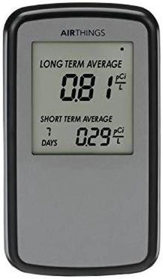 Alt view image 7 of 8 - Corentium Home Radon Detector by Airthings 223 Portable, Lightweight, Easy-to-Use, (3) AAA Battery Operated, USA Version
