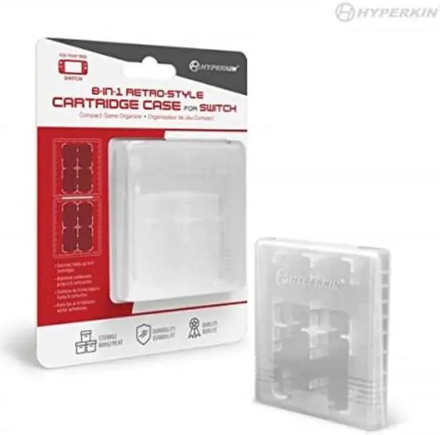 Alt view image 4 of 4 - Hyperkin 8-In-1 Retro-Style Cartridge Game Case for Nintendo Switch