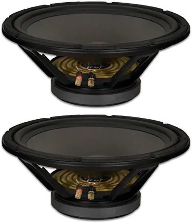 Alt view image 5 of 6 - 2 Goldwood Sound GW-15PC-8 Heavy Duty 8ohm 15" Woofers 550 Watts each Replacement Speakers