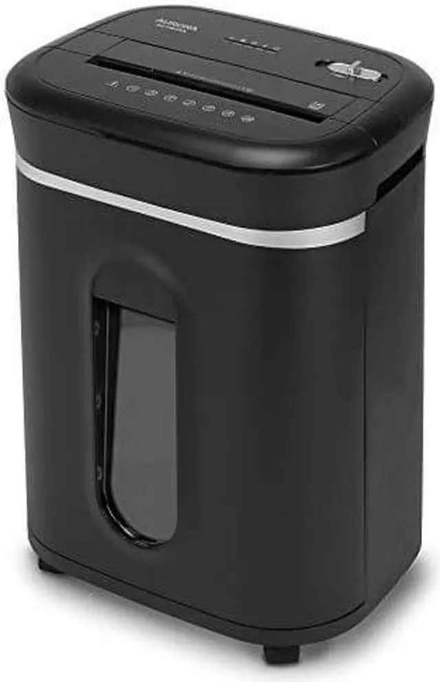 Alt view image 6 of 6 - Aurora AU1460XA Anti-Jam 14-Sheet Crosscut Paper/ CD and Credit Card Shredder/ 6-gallon pullout basket 120 Minutes Continuous Run Time