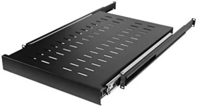 Alt view image 5 of 17 - CyberPower CRA50003 1U Sliding Carbon Rack Shelf