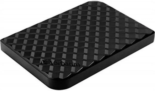 Main image of 2.5"4tb usb 3.0 superspeed black hdd, gen2, green button, store 'n' go verbatim external hard drive