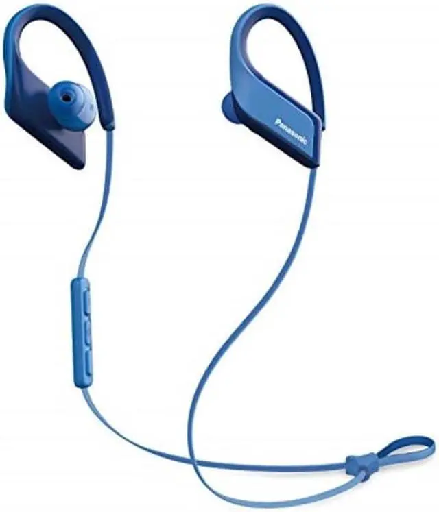 Alt view image 10 of 17 - Panasonic Wings Ultra-Light Wireless Bluetooth Sport Earphones - Blue - Rp-Bts35-A
