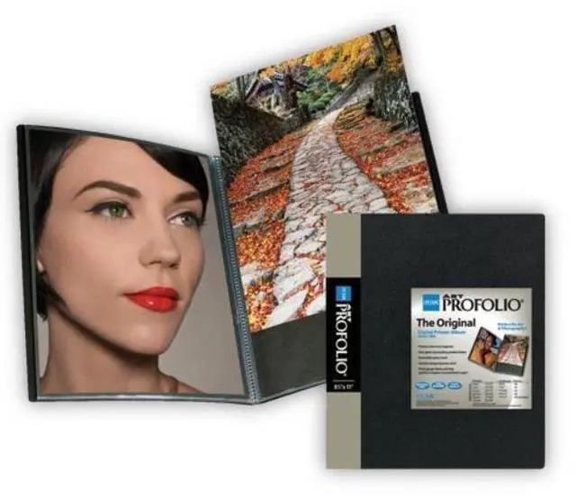 Alt view image 7 of 11 - Itoya IA127 8 in. x 10 in. Art Profolio The Original Presentation Books