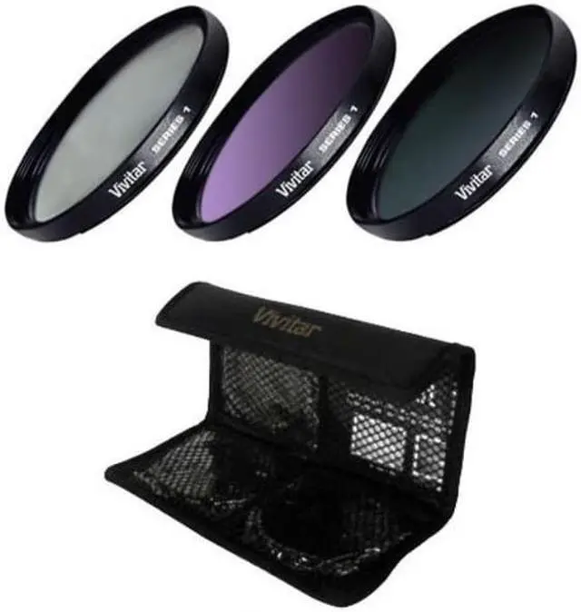 Alt view image 6 of 8 - Vivitar 3 Piece Lens Filter Kit - 49mm