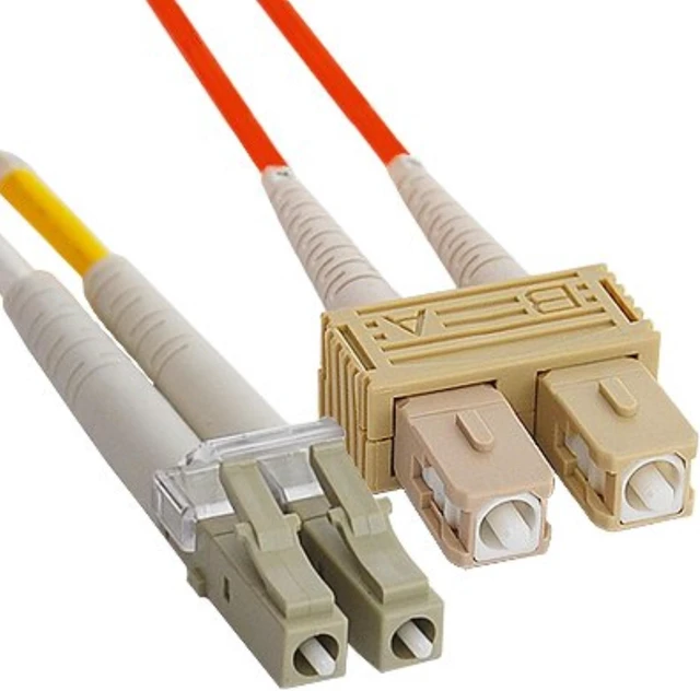 Alt view image 4 of 5 - JUMPER- LC-SC- DUPLEX- MM-62.5/125?m- 2M