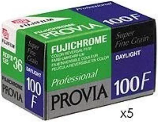 Alt view image 3 of 6 - Fujifilm RDP III Provia 100F 135-36 Color Slide Film - Single Roll