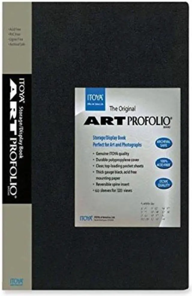 Alt view image 10 of 14 - ITOYA ART Profolio 5x7 Storage/Display Book Portfolio