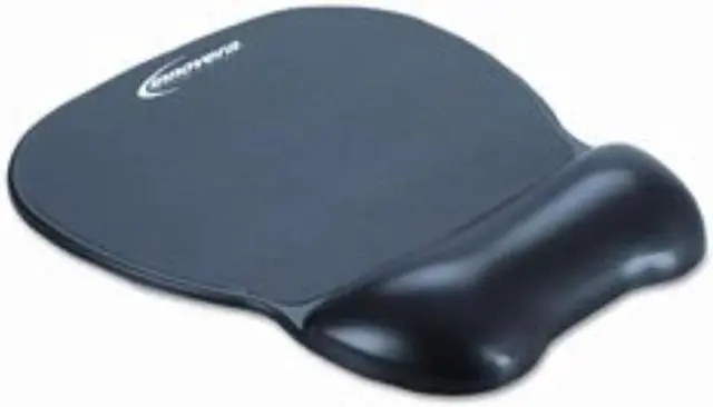 Alt view image 5 of 13 - Innovera IVR51450 Black Gel Mouse Pad with Wrist Rest