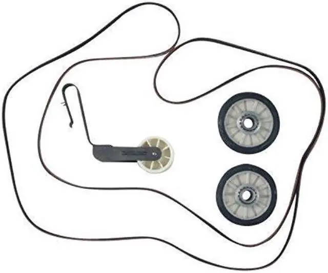 Alt view image 2 of 2 - Whirlpool 4392065 Dryer Maintenance Belt Pulley Roller Repair Kit, Maytag