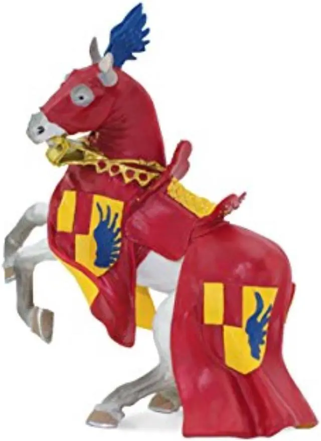 Main image of Safari Horse with Red and Blue Robe