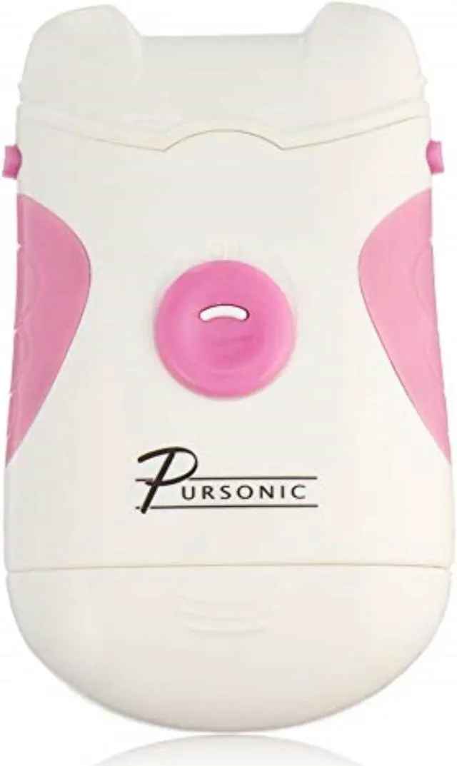 Main image of pursonic nc1 battery operated nail trimmer, pink, 0.3 pound