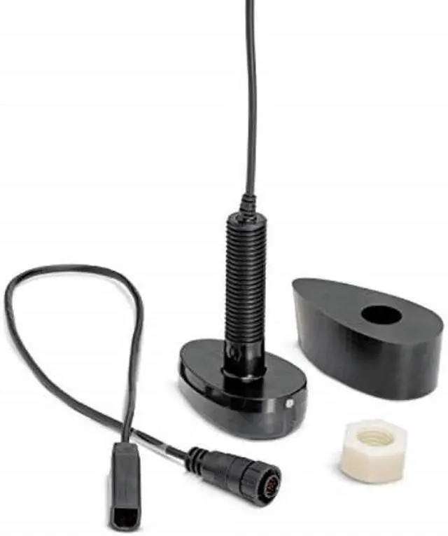 Alt view image 2 of 9 - Humminbird Xpth - 9 - HW - T Plastic Thru Hull Transducer - 710279-1