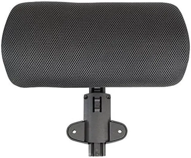 Alt view image 8 of 10 - Lorell Headrest Adjustable 1-3/5"x12-3/5"x6" Black 60329