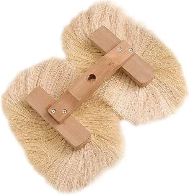 Alt view image 3 of 4 - HYDE 09885 Texture Brush,Double,Hemp Fiber Bristles