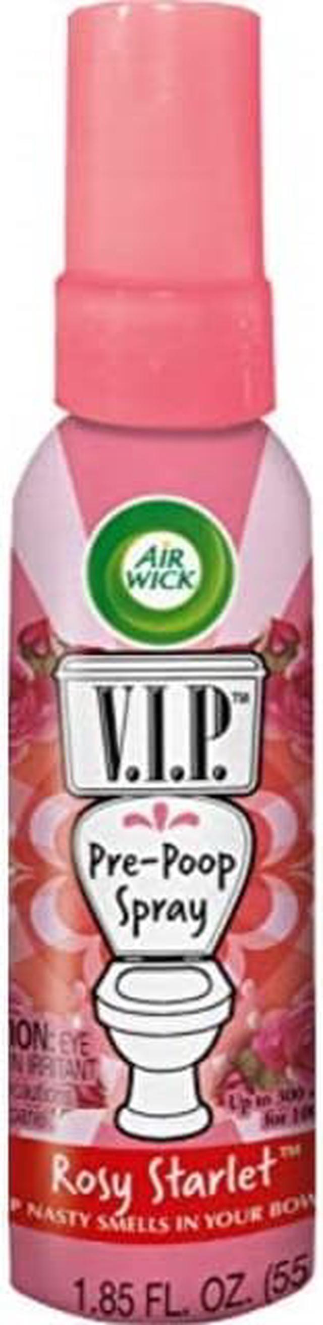 Alt view image 4 of 4 - Reckitt Benckiser - 96533 - V.I. Poo Pre-Poo Toilet Spray, Rosy Starlet, 1.9 oz Spray Bottle, 6/Carton