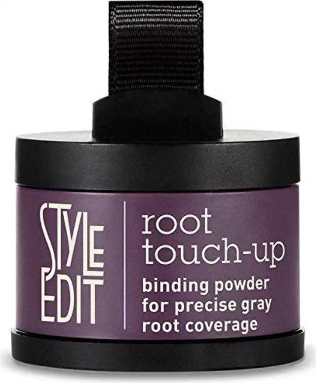 Alt view image 2 of 4 - Style Edit Root Touch-Up Medium Brown Binding Powder Gray Root Coverage  0.13 Ounce 3.7 Milliliters