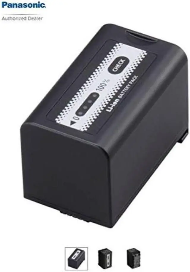 Alt view image 2 of 5 - Panasonic AG-VBR59P Replacement Battery For Dvx200, Px270 And Hcx-1000, 5900 Mah