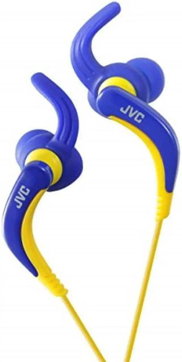 Alt view image 6 of 7 - JVC  Blue  HA-ETX30-A-J  Wtrprf Extreme Fitness Headphones