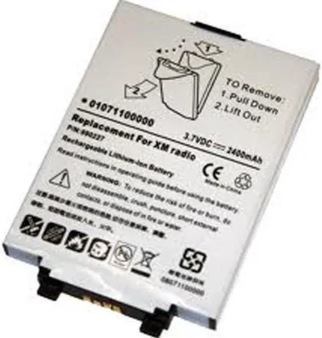 Alt view image 2 of 2 - 2400mAh 9S0227, 990227, EPNN8774A, EPNN9155A, TXMBT01 Battery for Delphi MyFi XM2GO, TXM1000, Pioneer Airware XM2GO, TAO XM2GO