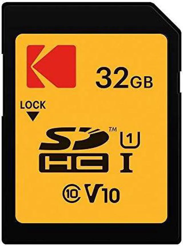 Alt view image 3 of 6 - Kodak 32GB Class 10 UHS-I U1 SDHC Memory Card