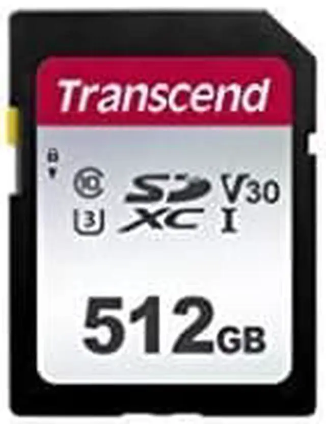 Alt view image 3 of 9 - Transcend 512 GB Class 10/UHS-I (U3) SDXC