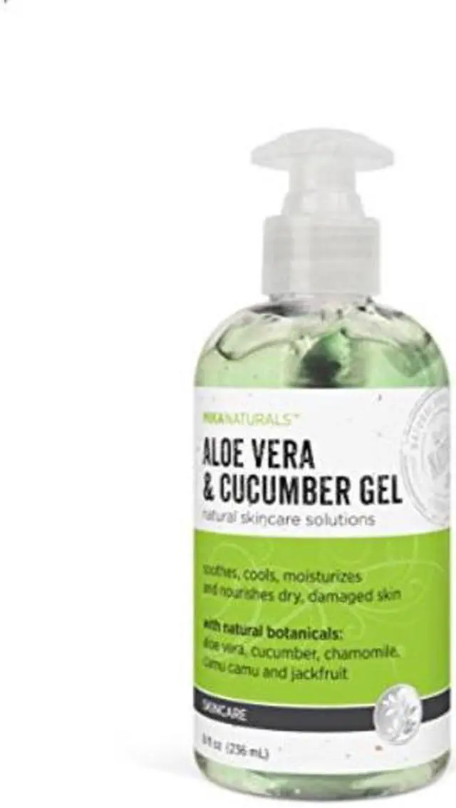 Main image of Mika Naturals Aloe Vera and Cucumber Gel - 8 oz