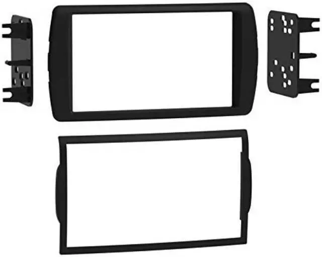 Alt view image 5 of 5 - Metra 95-6547B Double DIN Dash Kit for Dodge Durango 2001-2003 Dakota 2001-2004