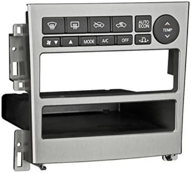 Alt view image 5 of 5 - Metra 99-7605A Single DIN Dash Kit for 2005-2007 Infiniti G35 (w/o NAV)