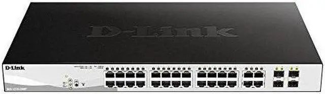 Main image of D-Link 28-Port Layer 2 Smart Managed Gigabit Poe Switch