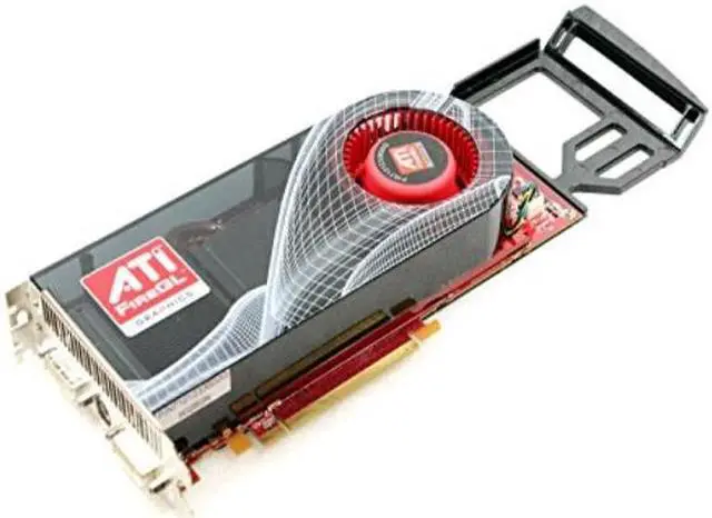 Alt view image 2 of 2 - ati firegl v7600 512mb pcie x16 dell pn# gp933 workstation video graphics card