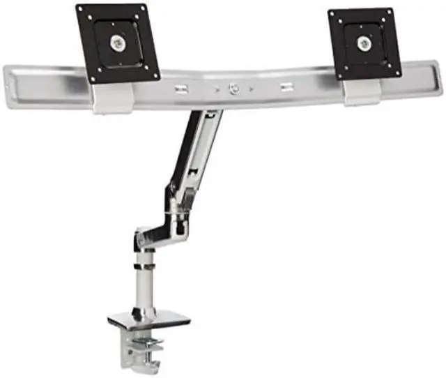 Alt view image 8 of 20 - ERGOTRON 45-489-026 LX Dual Direct Arm Desk Mount - 32-inch - Aluminum