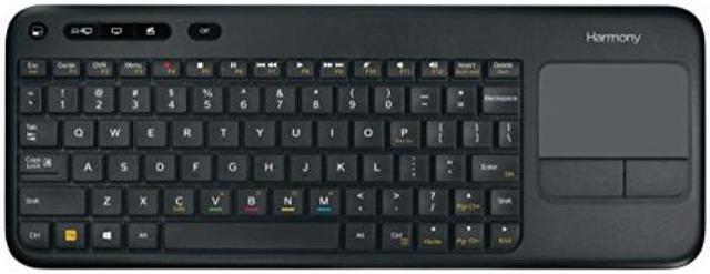 Alt view image 12 of 12 - Logitech K410 Harmony Smart Keyboard  2.4GHz Wireless Touch Keyboard (Logitech K400 Upgraded)