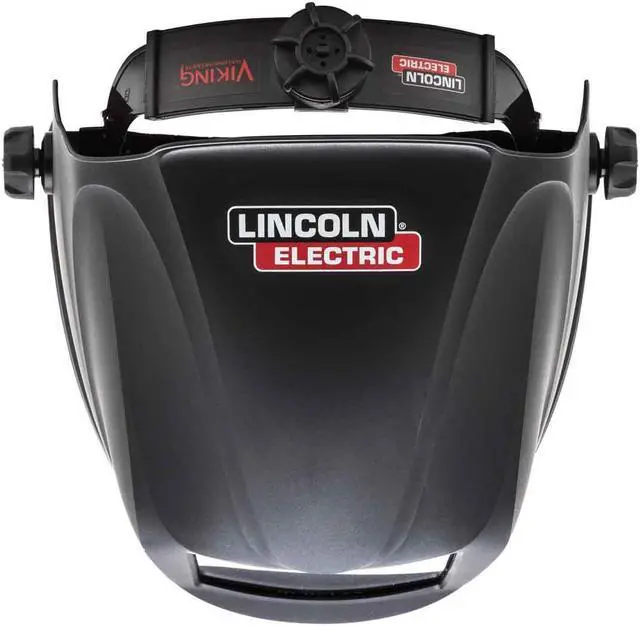 Alt view image 5 of 5 - lincoln electric viking industrial passive black welding helmet