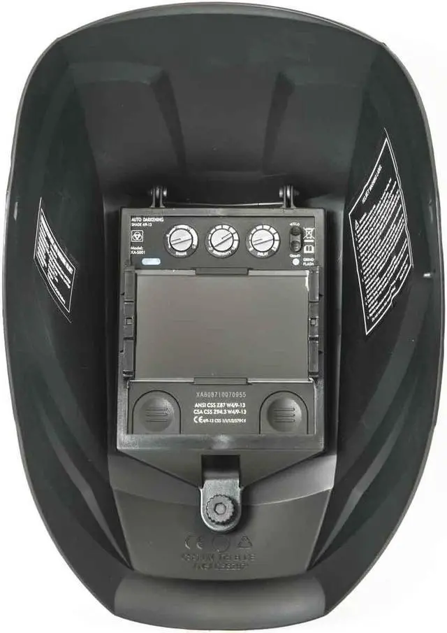 Alt view image 3 of 4 - Weldcote Metals Klear-View True Color Auto Darkening Welding Helmet, Black
