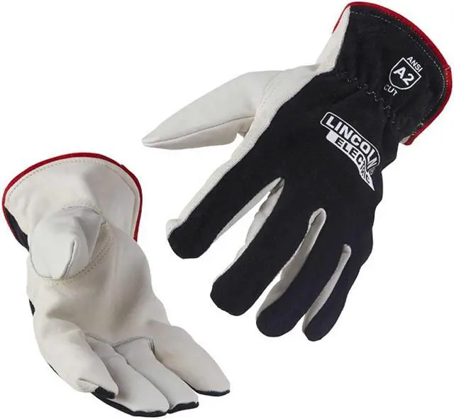 Main image of Lincoln Electric K3769 Traditional Grey Leather Drivers Gloves, X-Large