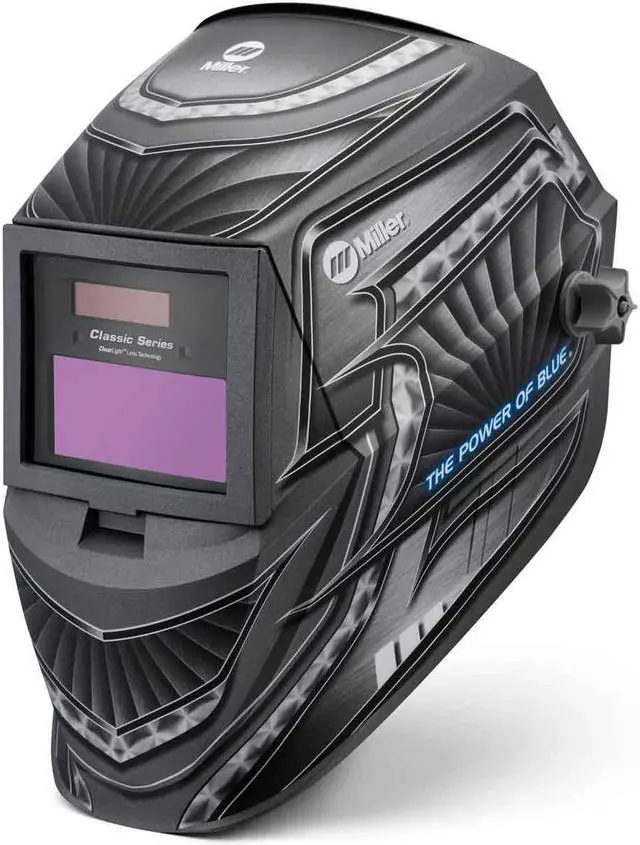 Alt view image 2 of 4 - Miller 288519 Classic Series Auto Darkening Welding Helmet with ClearLight Lens, Metal Matrix