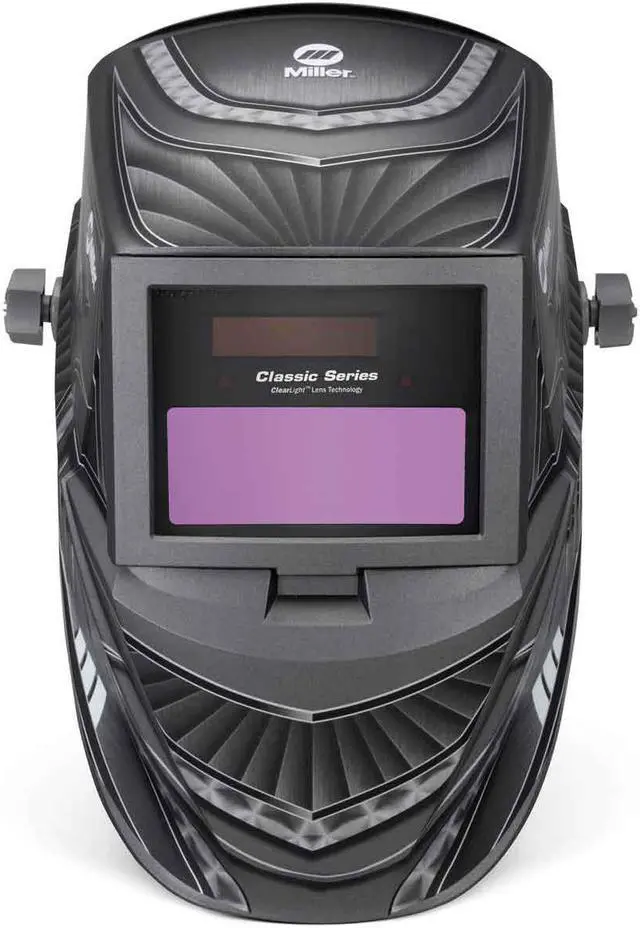 Alt view image 3 of 4 - Miller 288519 Classic Series Auto Darkening Welding Helmet with ClearLight Lens, Metal Matrix