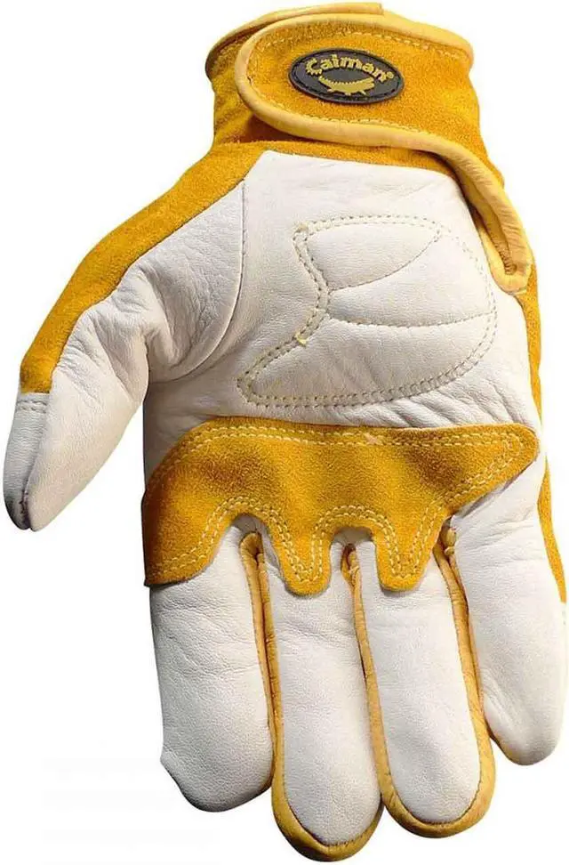 Alt view image 4 of 6 - CAIMAN 1828-6 TIG Welding Gloves, Cowhide Palm, XL, PR